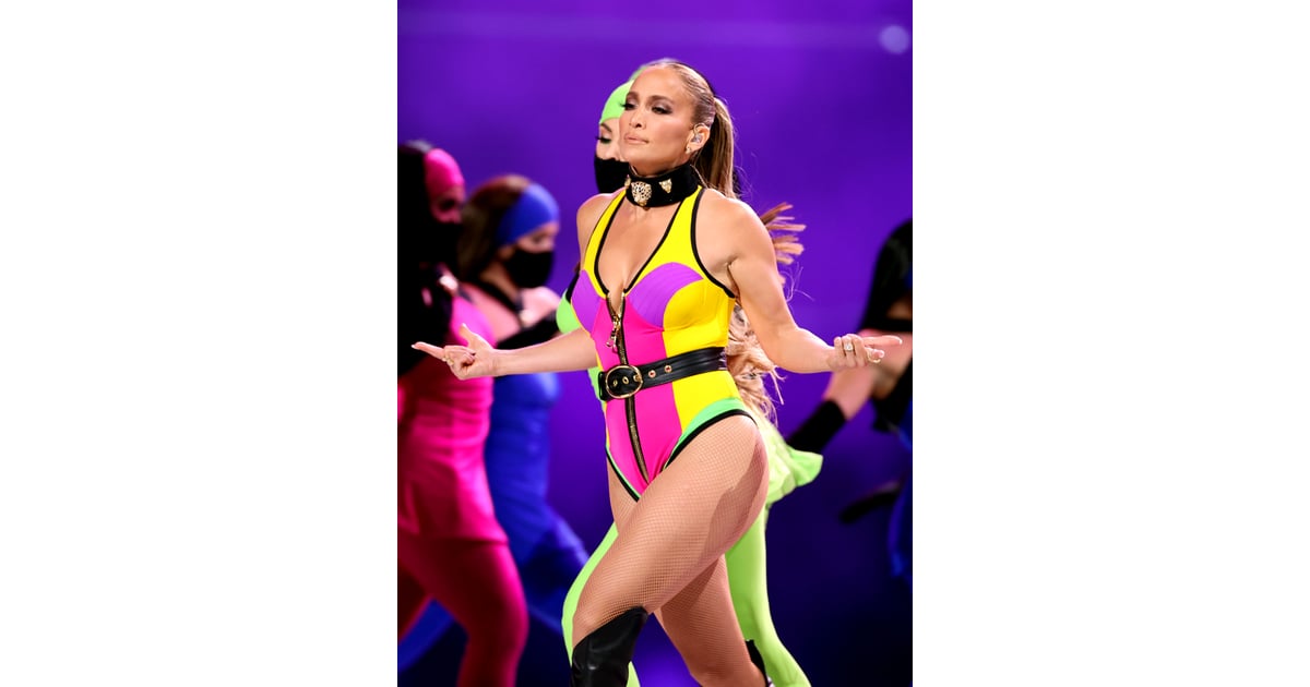J Lo's Neon Bodysuit at the Global Citizen Concert, Should We Talk About J  Lo's Crazy, Sexy Global Citizen Costumes All Day or All Month?