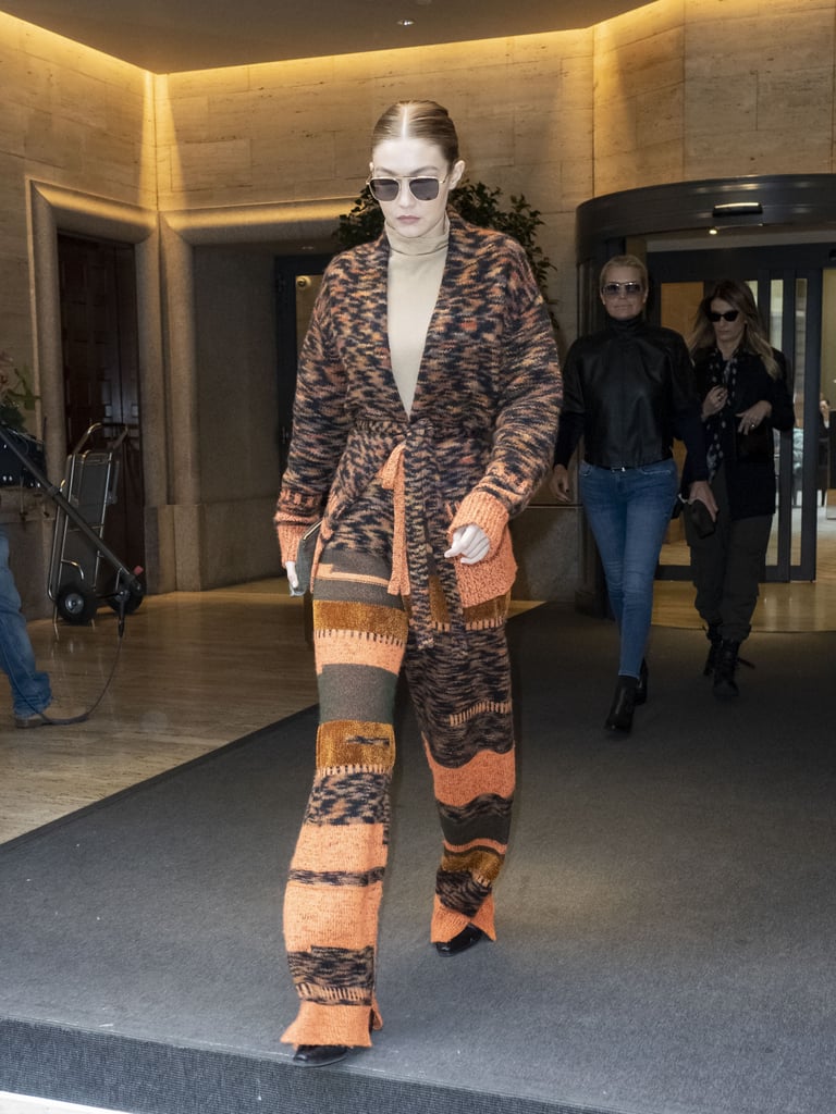 Gigi Hadid's Street Style at Milan Fashion Week