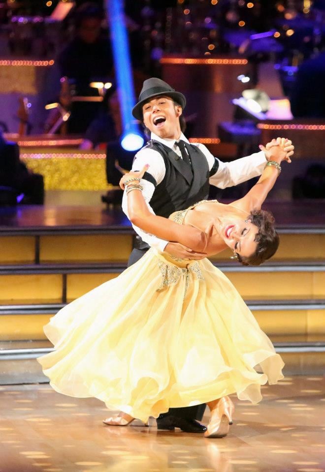 Apolo Ohno Dancing With The Stars Paso Doble Apolo Ohno | Olympians on Dancing With the Stars | POPSUGAR Fitness Photo 9
