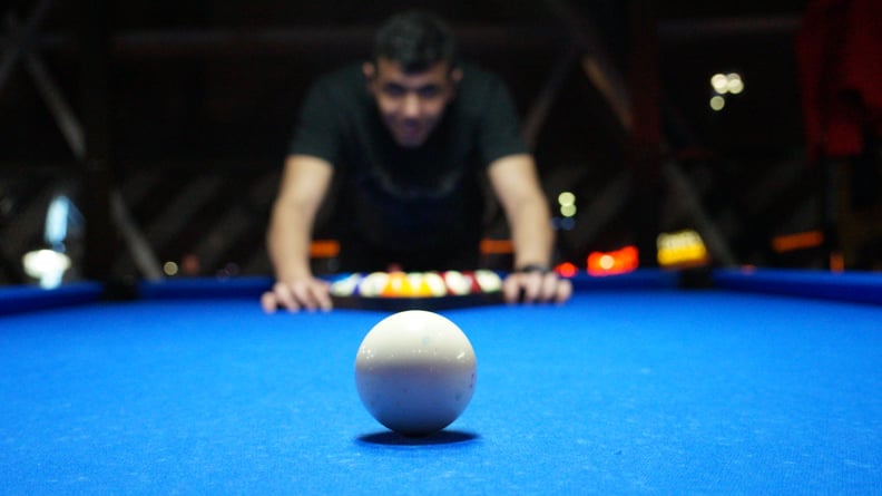 Play Pool at a Bar