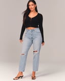 These $99 Abercrombie Jeans Have Gone Viral on TikTok, and We Can Totally See Why