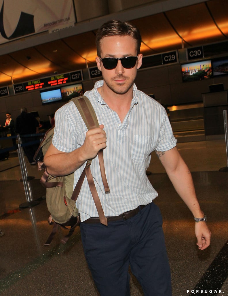 Seriously now, who looks this good at the airport? Who?!