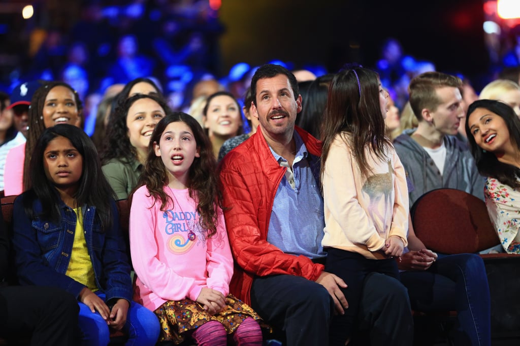 Adam Sandler and Daughters at Kids' Choice Awards 2016