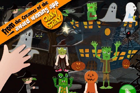 ClickySticky Halloween Sticker Book