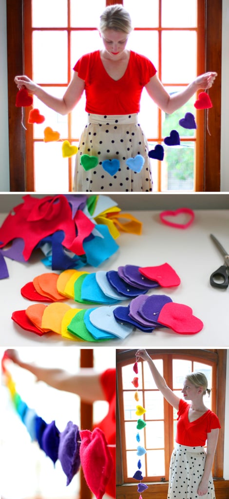 Rainbow Heart Banner