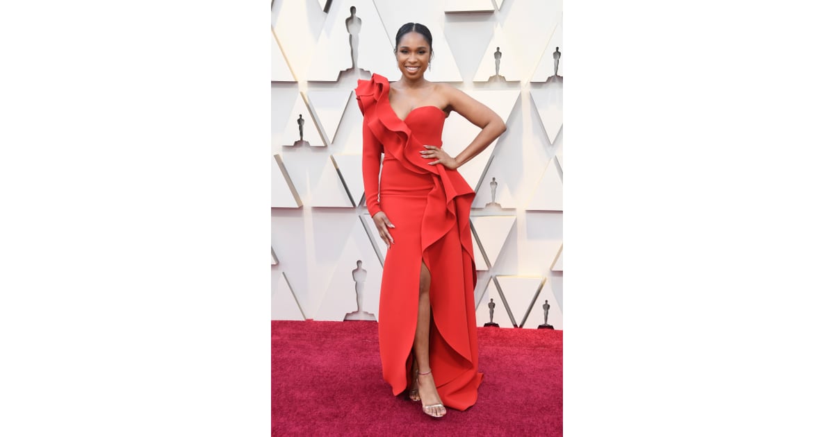 jennifer hudson oscar red carpet