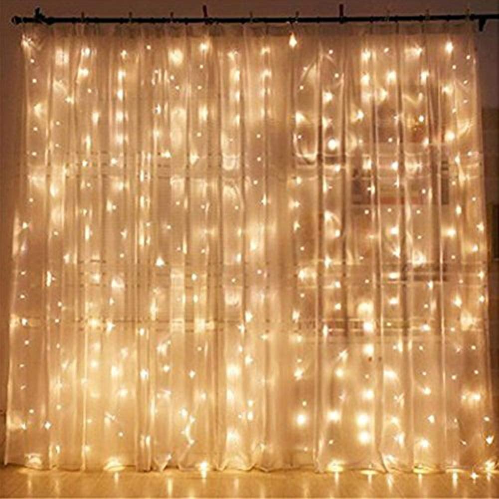 Twinkle Star 300 LED Window Curtain String Light You Can Get