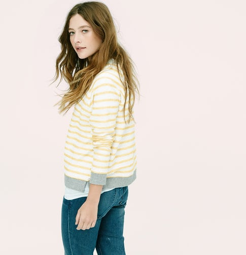 Loft Lou & Grey Haze Stripe Sweatshirt