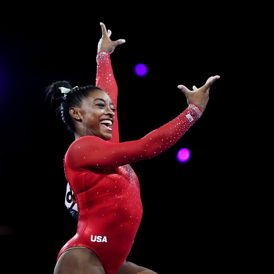 Simone Biles's Parents Kiss Only If She Hits a Routine