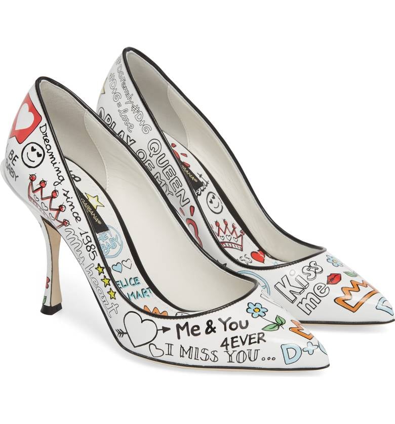 Dolce & Gabbana Graffiti Pump