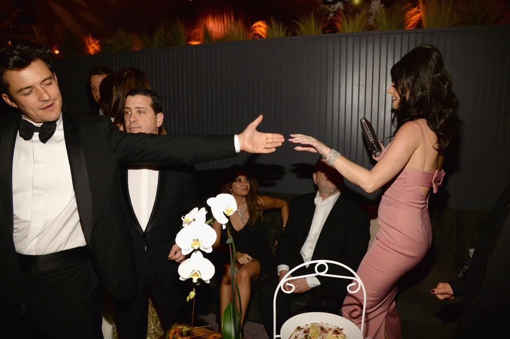 January 2016: Katy and Orlando Dance at a Golden Globes Afterparty