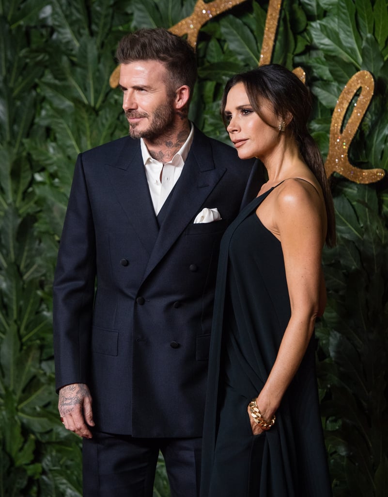 David and Victoria Beckham British Fashion Awards 2018