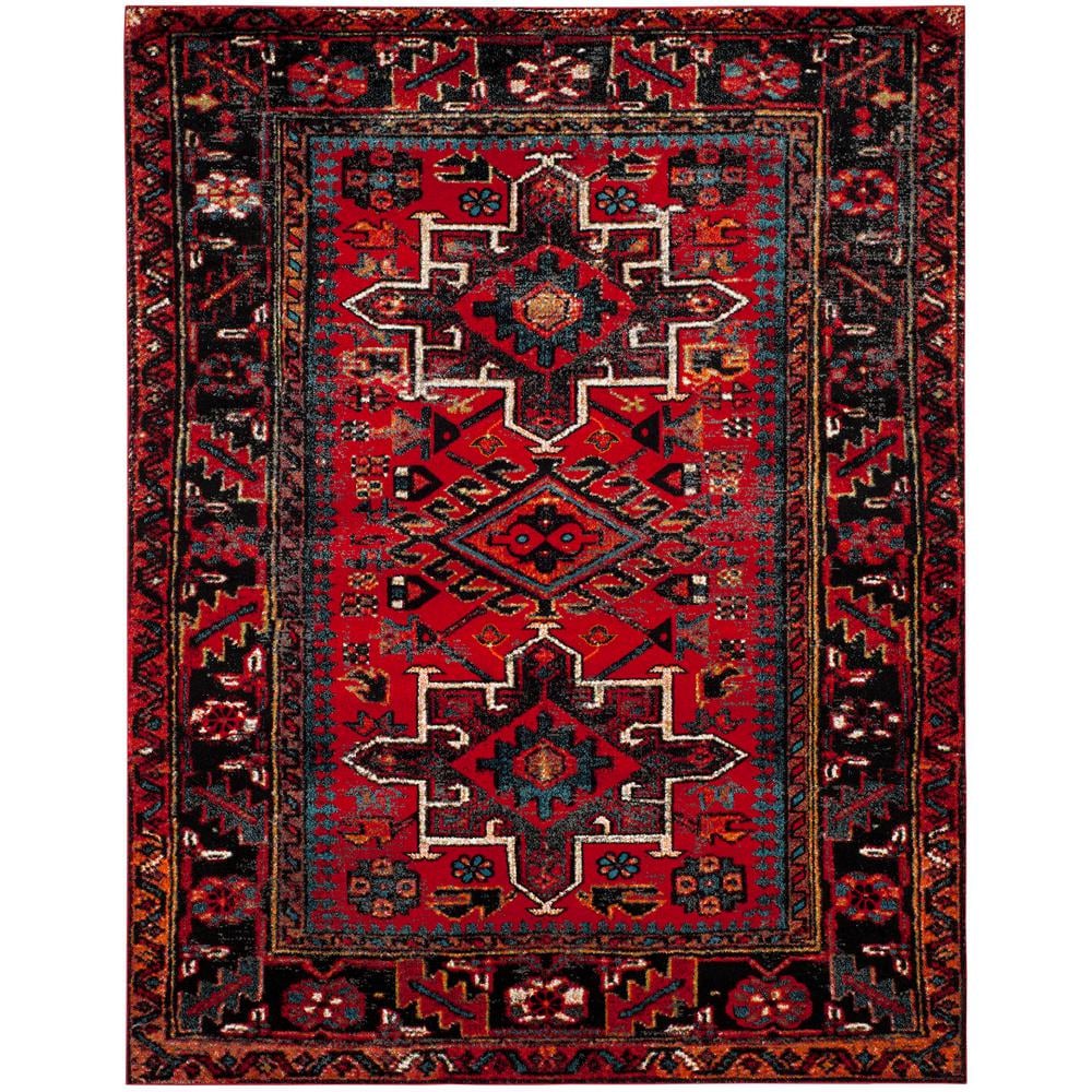 Safavieh Vintage Hamadan Red/Multi 8 ft. x 10 ft. Area Rug