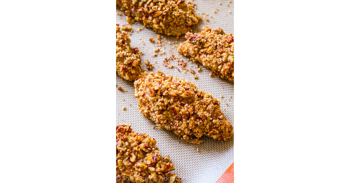 Baked Pecan Crusted Chicken Fingers Chicken Finger Recipes For Kids