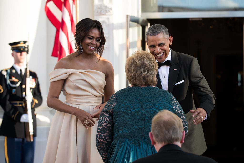 Barack and Michelle Obama at Nordic State Dinner 2016
