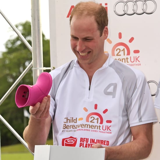 Prince William Receives Rain Boots For Princess Charlotte