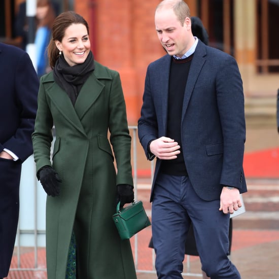 Kate Middleton Green Manu Atelier Bag