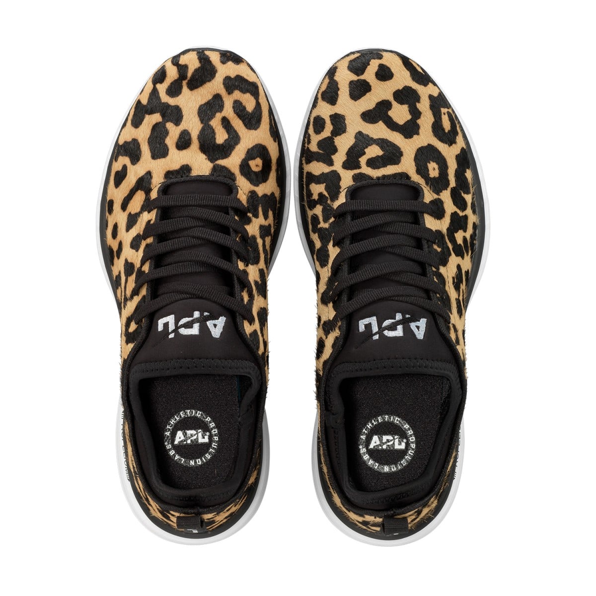 leopard print running shoes