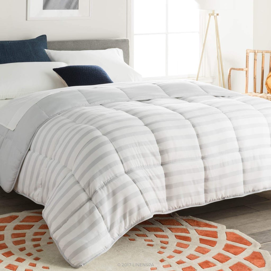 Linenspa Reversible Down-Alternative Quilted Comforter