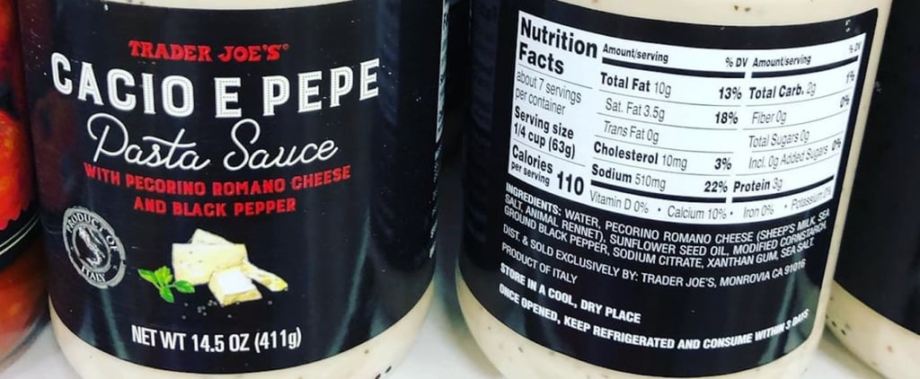 Trader Joe's Is Now Selling Cacio e Pepe Pasta Sauce, So Who's Got Noods?