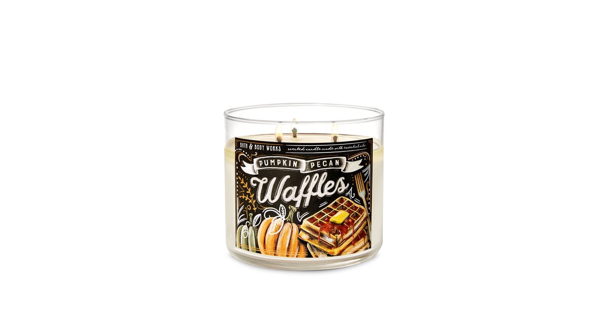 Pumpkin Pecan Waffles 3Wick Candle Bath & Body Works' Fall 2020