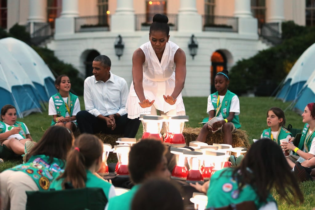Girl Scouts at the White House