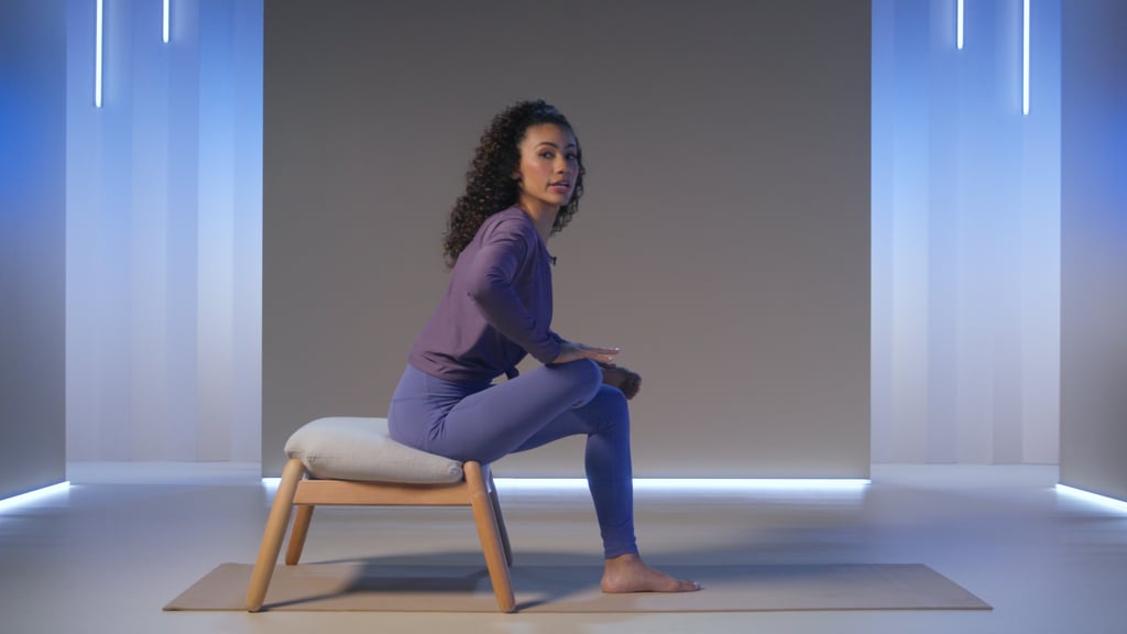Seated Hip and Glute Stretch