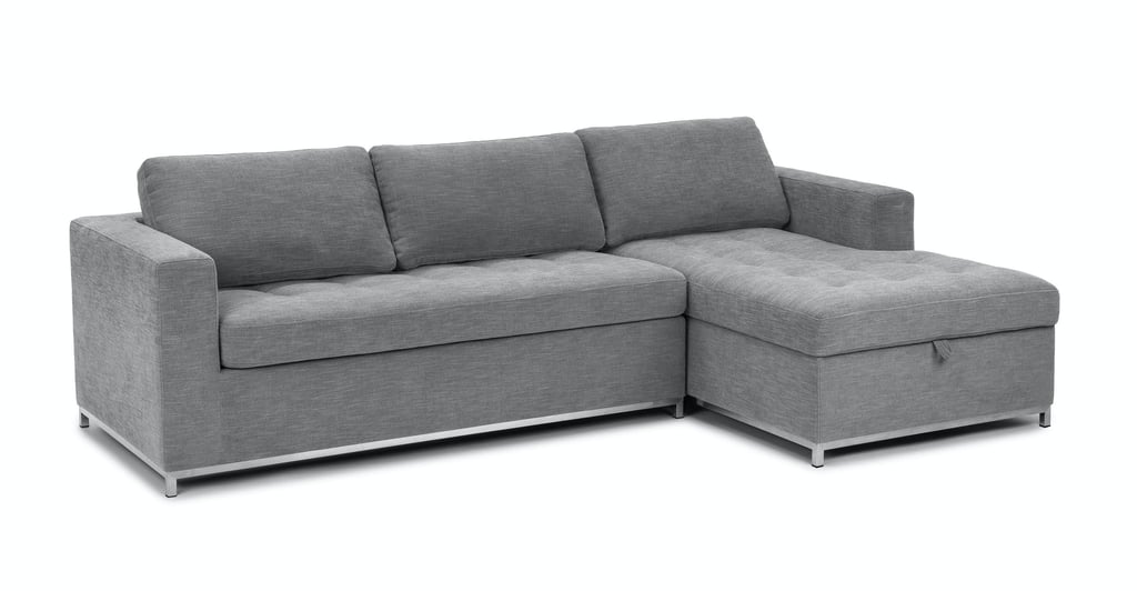 Article Soma Dawn Gray Right Sofa Bed