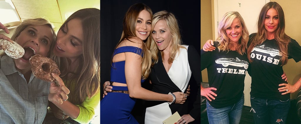 Reese Witherspoon and Sofia Vergara Promoting Hot Pursuit