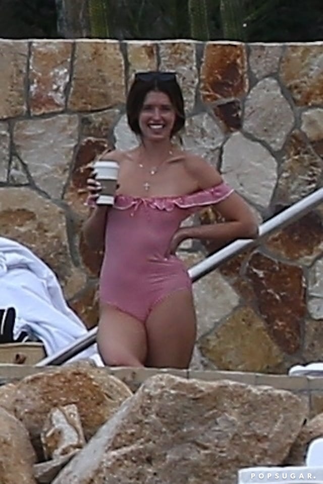 Chris Pratt and Katherine Schwarzenegger in Cabo Jan. 2019