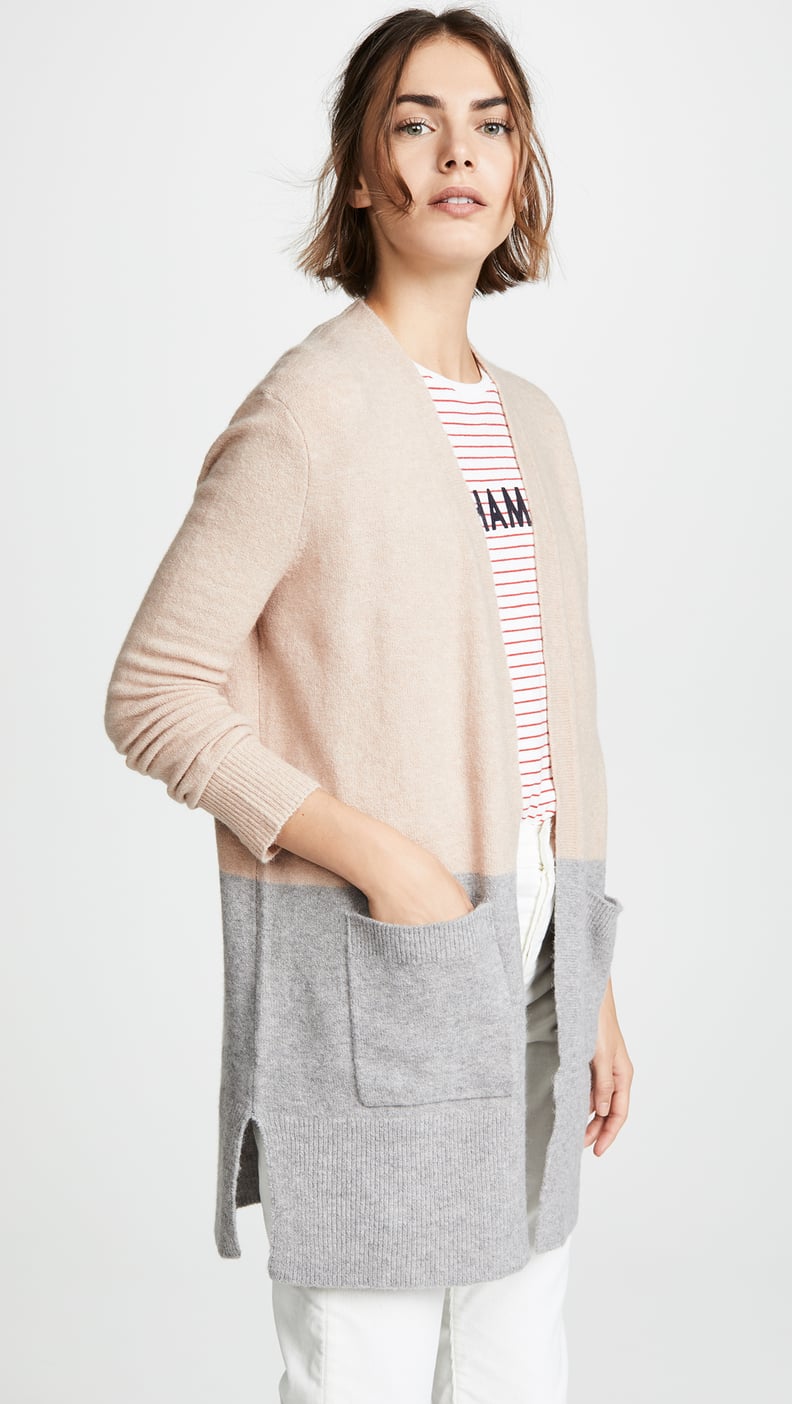 Madewell Colorblock Kent Cardigan