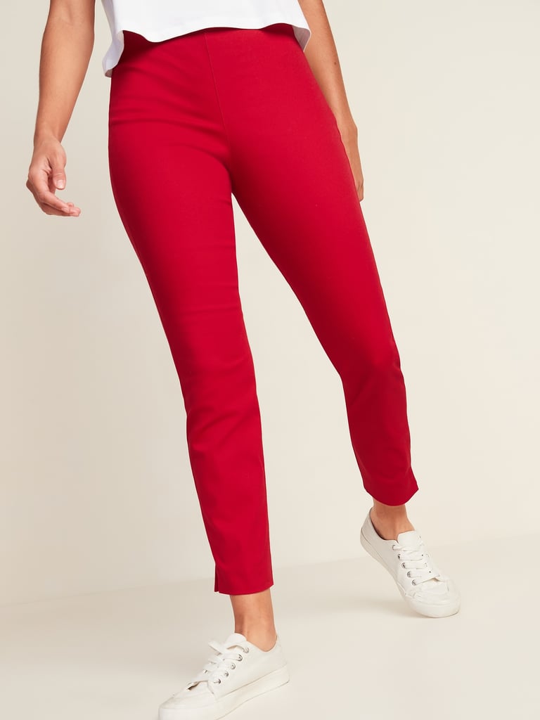 Old Navy High-Waisted Twill Super Skinny Ankle Pants