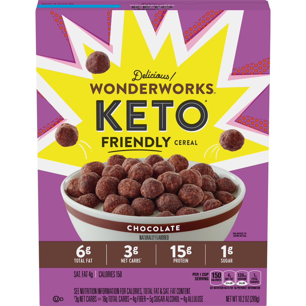 Wonderworks KETO Friendly Chocolate Cereal