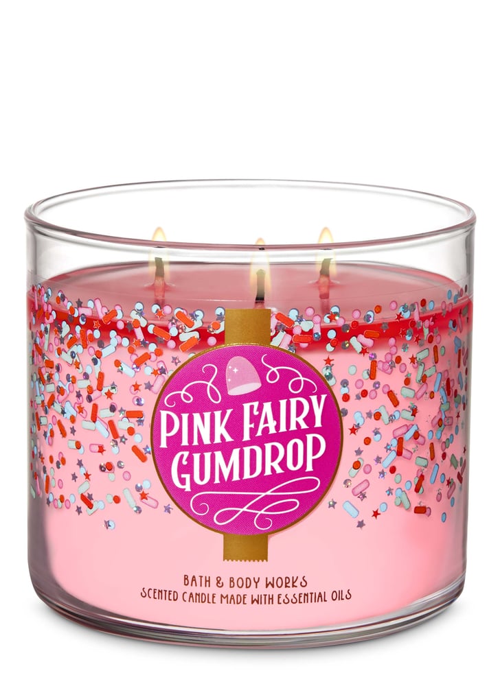 Bath and Body Works's Pink Fairy Gumdrop Candle Bath and Body Works