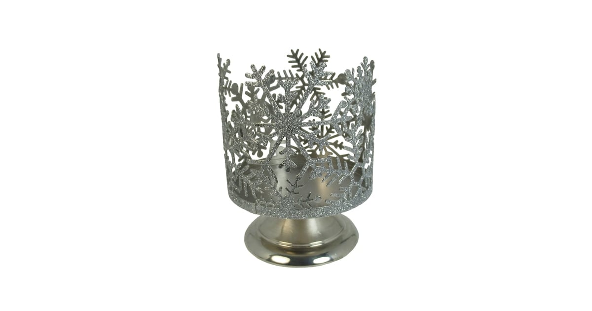 Sonoma Goods for Life Snowflake Large Candle Jar Holder Cozy Winter Products at Kohl's