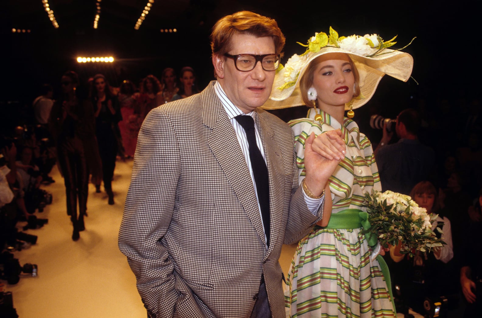 Yves Saint Laurent Life in Pictures | PS Fashion