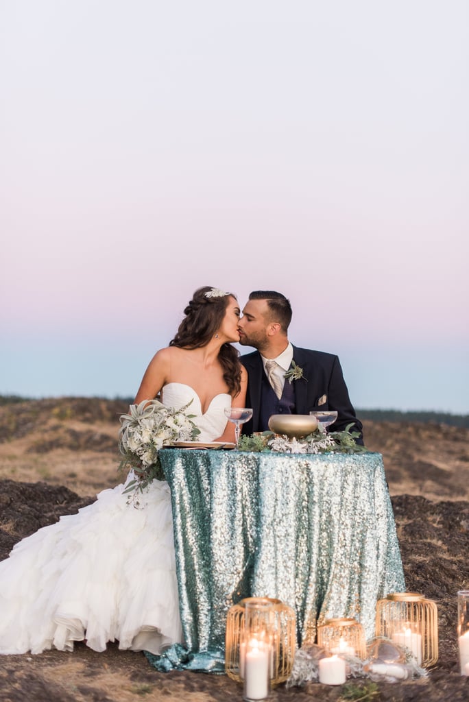 Mermaid-Inspired Wedding Shoot