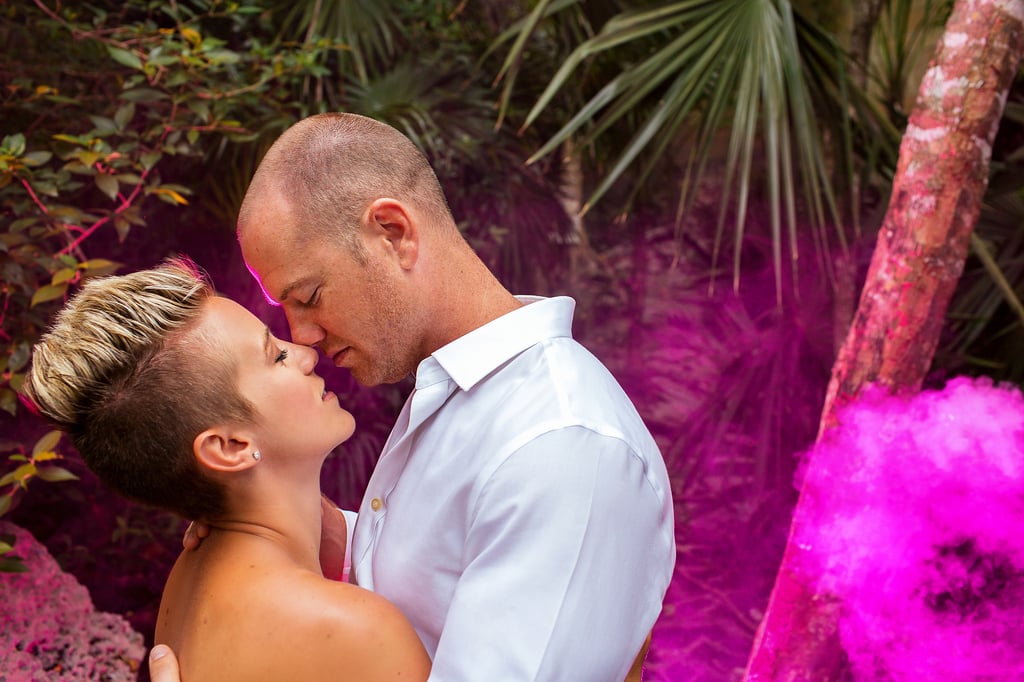 Underwater Trash-the-Wedding-Dress Shoot