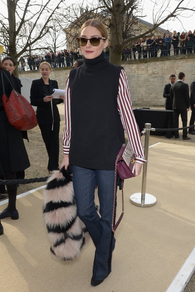 When You Take Off Your Furry Coat, Tote It Around and Work It as an Accessory