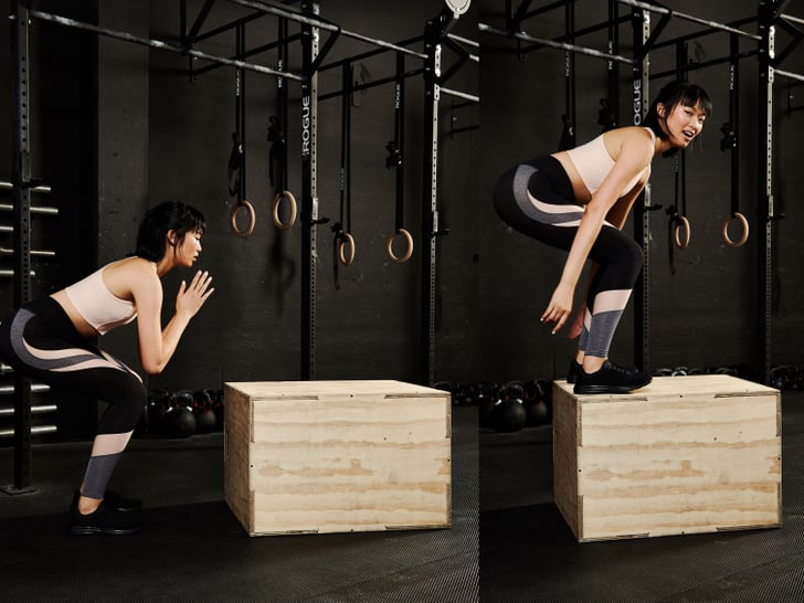 Box Jump Overs Quick CrossFit Workout POPSUGAR Fitness Photo 2