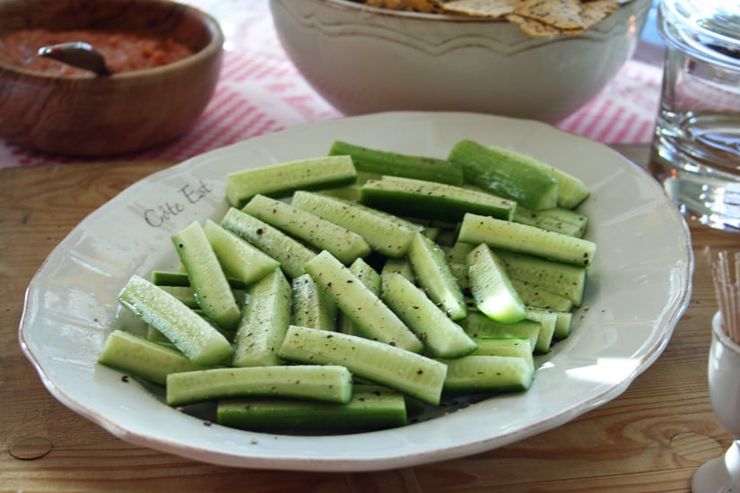 Cucumbers, Lime, and Pepper