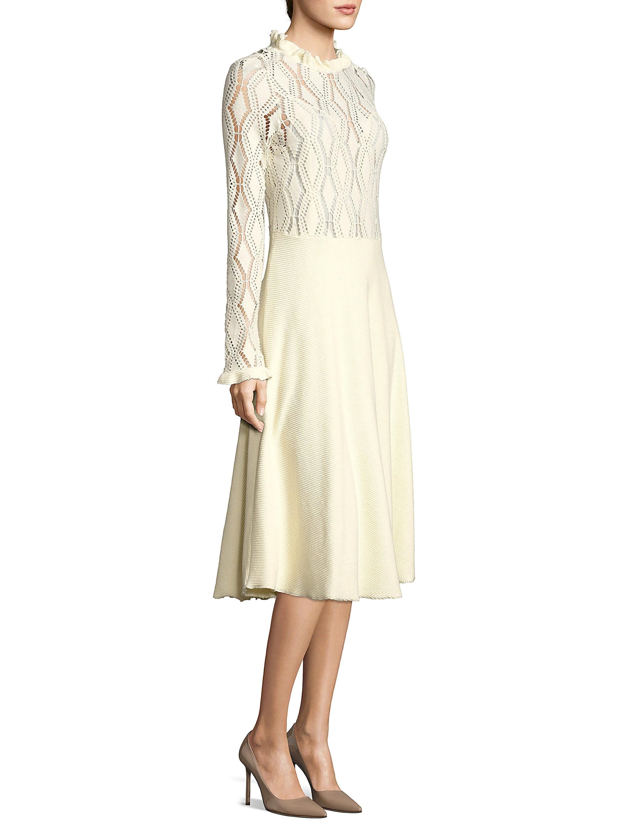 white christmas dresses Kate Middleton White Lace Cocktail Dress