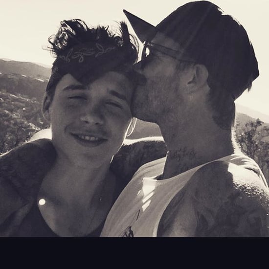 David Beckham Shares Cute Instagram Photo With Son Brooklyn