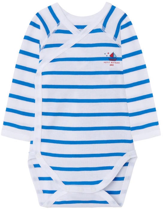 Petit Bateau Striped Onesies ($13)