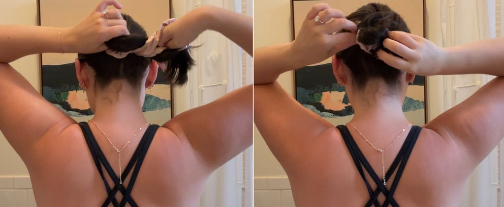 I Tried a 10-Second Scrunchie Bun Hack