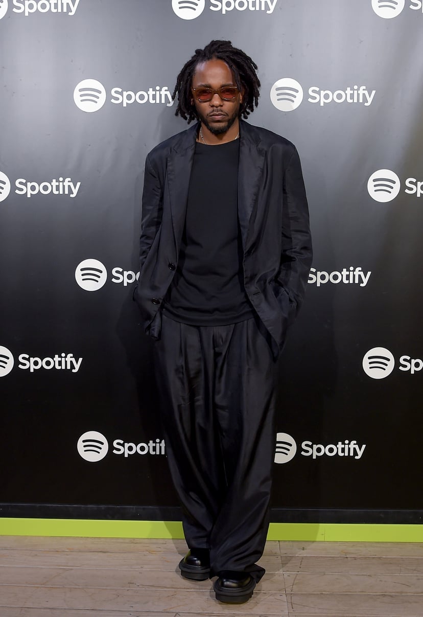 Kendrick Lamar's live at the Louis Vuitton fashion show