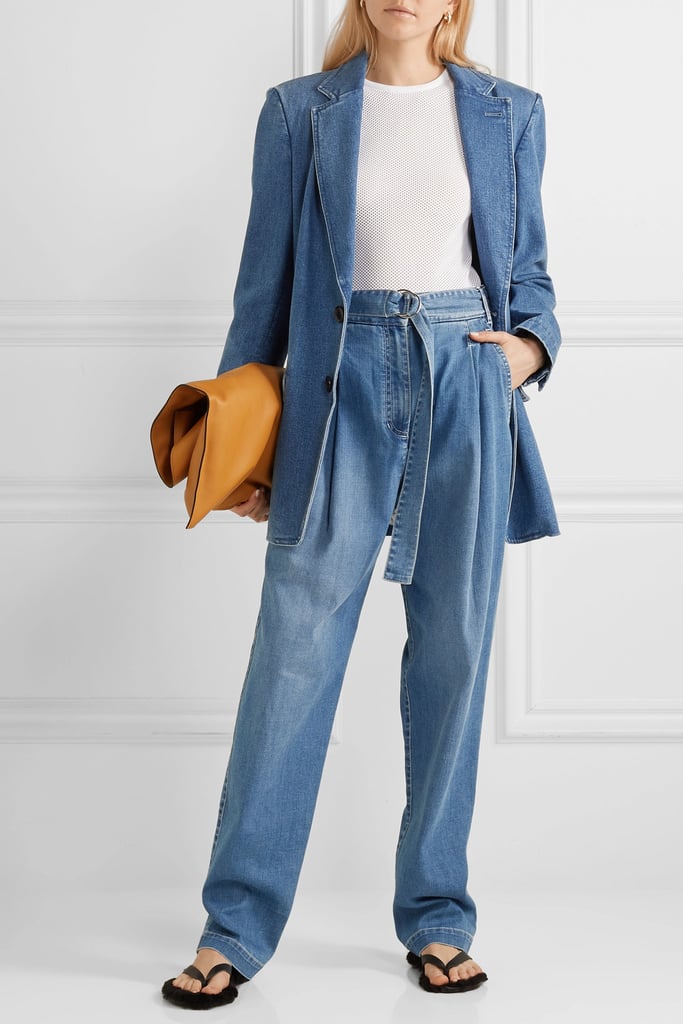 Tibi Oversized Denim Blazer