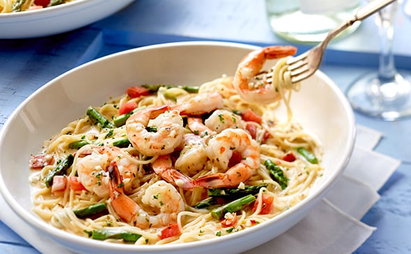 Olive Garden Lighter Italian Fare Shrimp Scampi