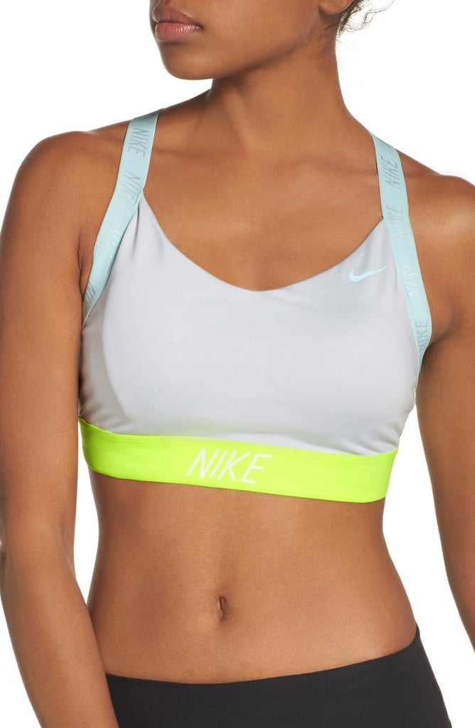 Nike Pro Indy Logo Sports Bra | Get Active! These 12 Activewear Essentials  Are All the Workout Inspo You Need | POPSUGAR Fitness Photo 8