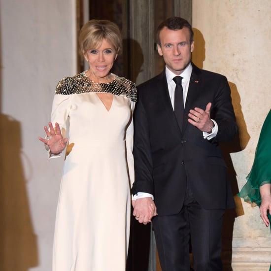 Brigitte Macron's Louis Vuitton Dress at State Dinner